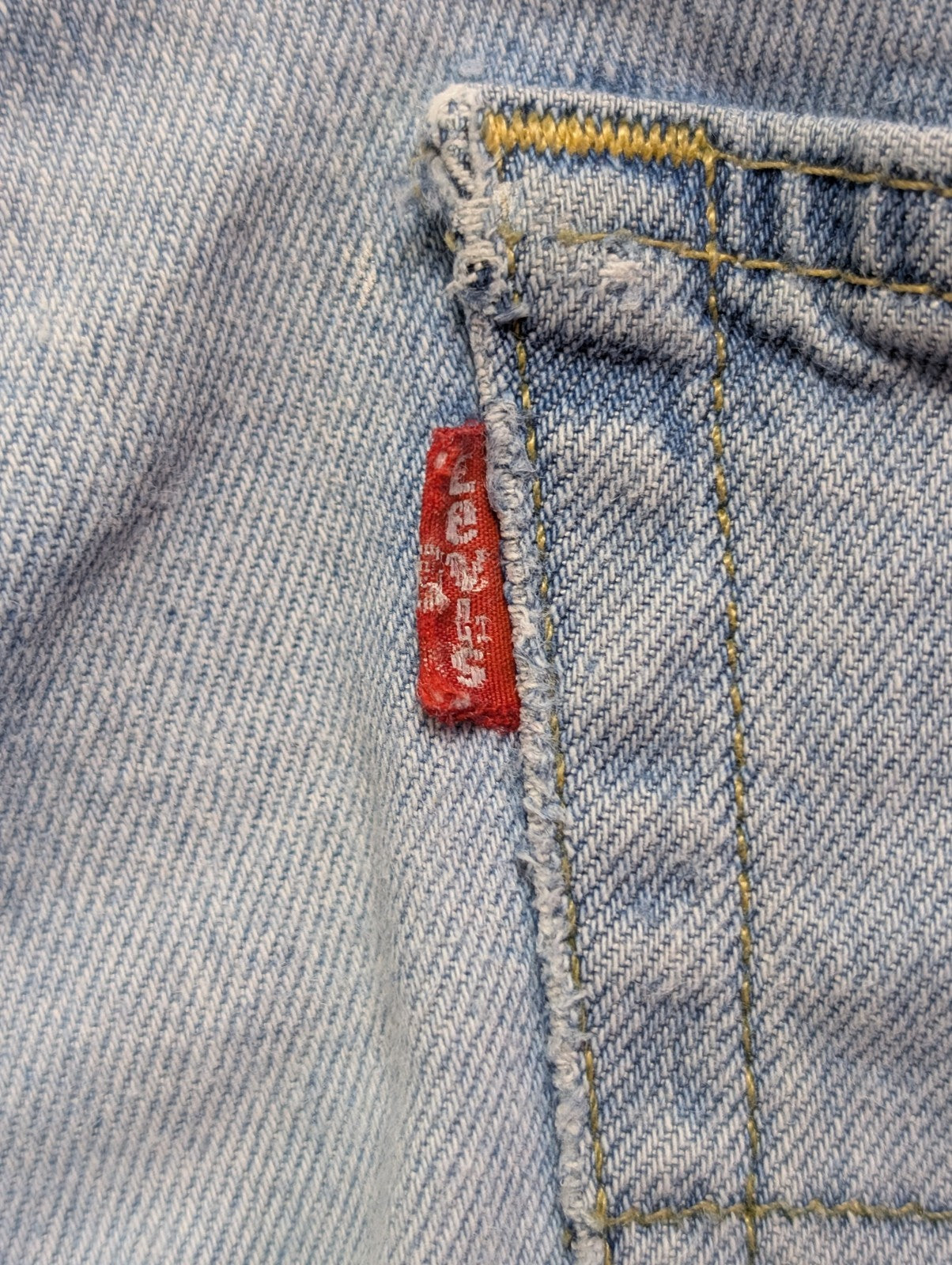 Jean Levi's 511 Homme Vintage Bleu Clair W31 L30 Denim Slim Fit Stretch Pantalon
