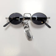 Lunettes de soleil Y2K Cyber Minimaliste Teintées Bleu Branches Fines