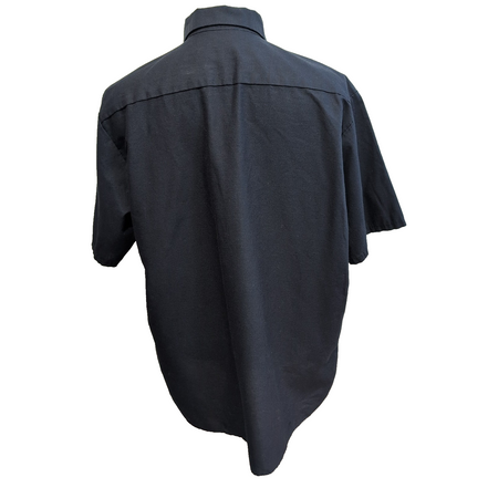 Chemise Red Kap 1923 bleu marine poche logo AAI manches courtes XL
