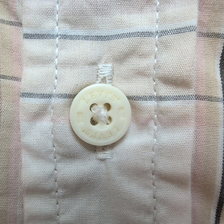 Chemise Levi's à carreaux marron et beige coupe standard Taille L