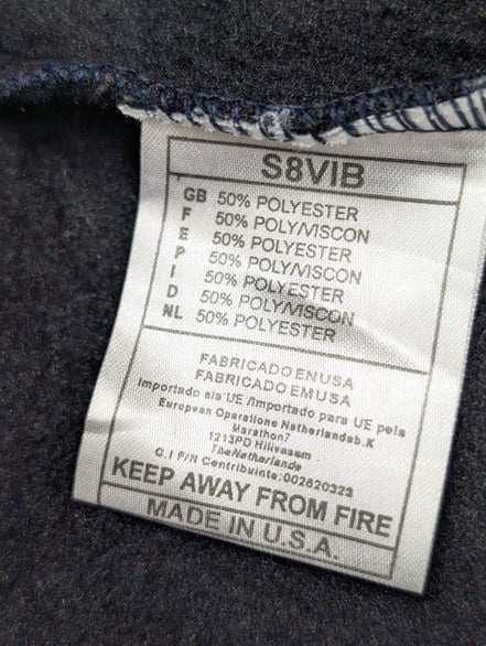 Veste Puma Hoodie Bleu Marine Made in USA Taille XL Épaisse Chaude Zippé Vintage