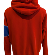 Sweat à Capuche NIKE Homme Femme M Rouge Col Zippé Poches Zippées Sport