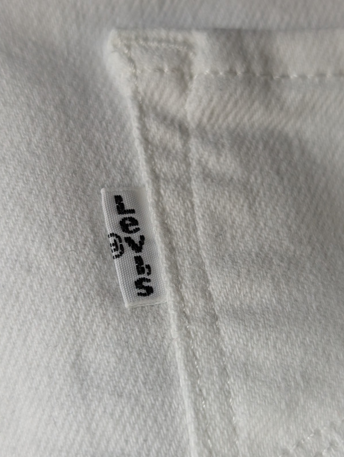 Jean Levi's 711 Skinny Femme Blanc Ultra Stretch Full White W30 L28 T42