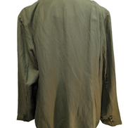 Blazer femme Jessica London Vert Kaki Taille 4XL Lin / Rayonne Neuf