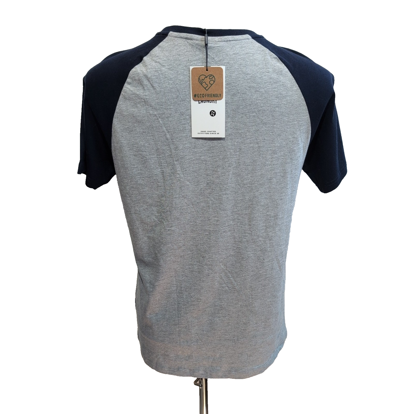 T-shirt Tokyo Laundry M Gris 100% Coton Neuf Étiquette Logo West Coast