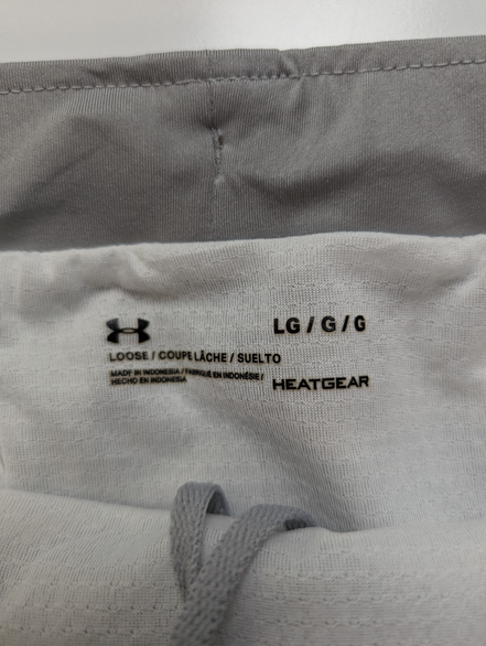 Short Under Armour HeatGear Gris avec Doublure - Femme Taille L