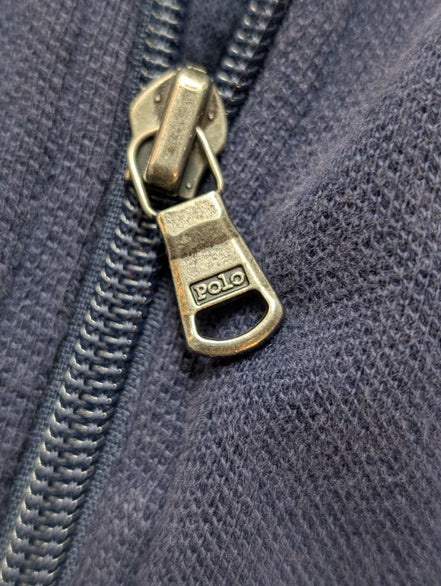 Veste zippée Polo Ralph Lauren Great Britain Bleu Marine Big Poney - Taille L