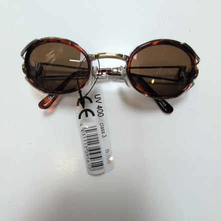 Lunettes de soleil Y2K Aesthetic Luxe Tête de Lion Branche Large