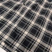 CHEMISE Ralph Lauren homme XXL TBE FLANELLE Noir Blanc défaut 🌑