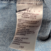 Chemise Dickies Jean Bleu PostNet Brodée L 100% Coton Workwear