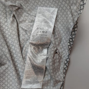 Chemise manches courtes Guess grise à motifs taille M Homme