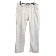 Pantalon Chino Polo Ralph Lauren Blanc Stretch 5 Poches Taille 29x34