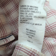 Chemise Timberland Manches Courtes Rouge à Carreaux - Taille L