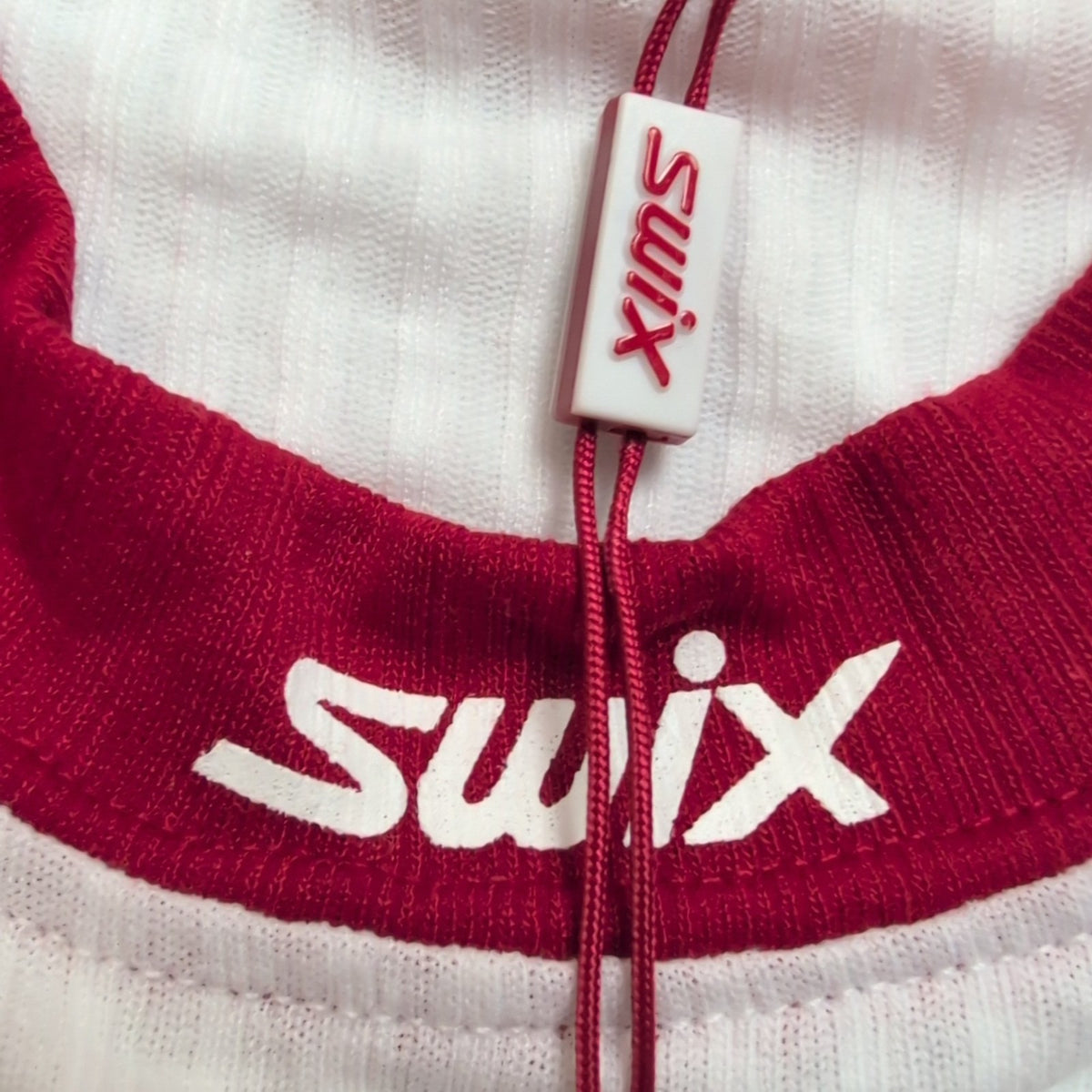 T-shirt Running Femme SWIX Race X XL Noir Blanc Rouge Technique