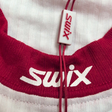 T-shirt Running Femme SWIX Race X XL Noir Blanc Rouge Technique