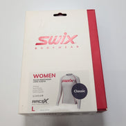 T-shirt Running Femme SWIX Race X Taille L Blanc Rouge Technique Neuf