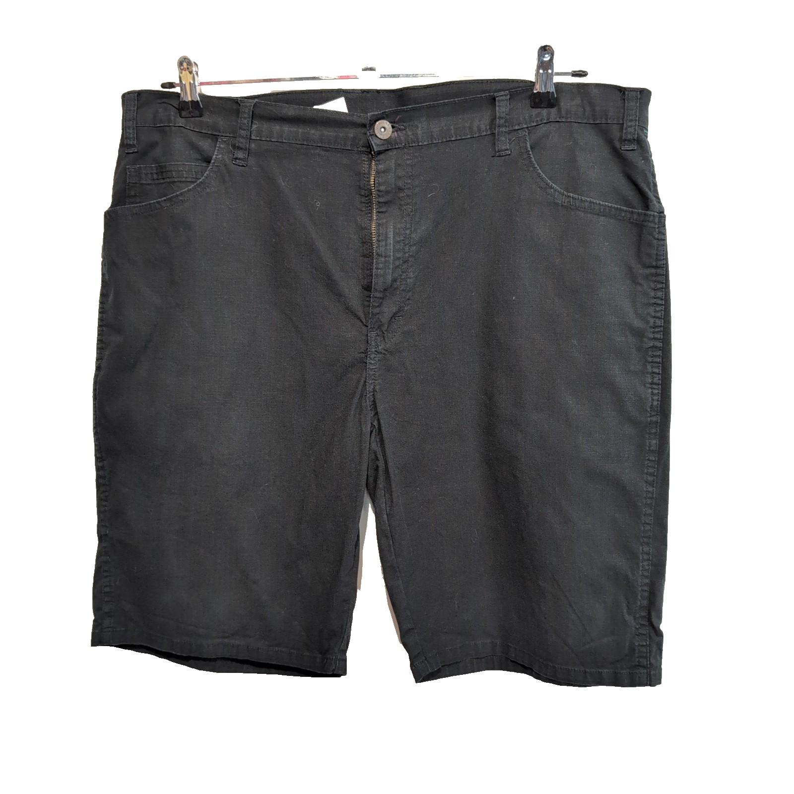 Short Dickies Workwear Noir Homme W38 Ripstop Coupe Droite Très Bon État