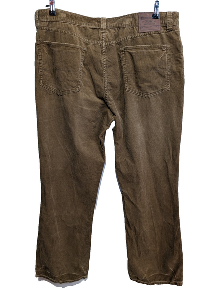 Pantalon Velours Côtelé Polo Ralph Lauren W38 L28 Beige Homme Vintage Jean