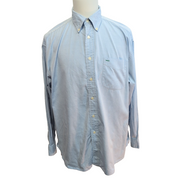 Chemise TOMMY HILFIGER Golf Bleu Clair Manches Longues - Taille L