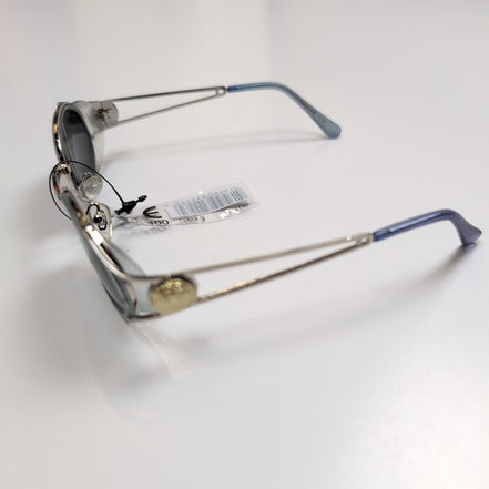 🦁 Lunettes de soleil Y2K Double Branche Lion Sculpté Doré et Chrome