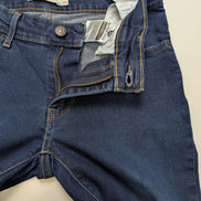 Jean Levi's 711 Femme Bleu Foncé Skinny Ultra Stretch W26 L28 Intemporel