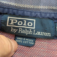 Polo Polo Ralph Lauren Épais M Carreaux Bleu Rouge Coudières