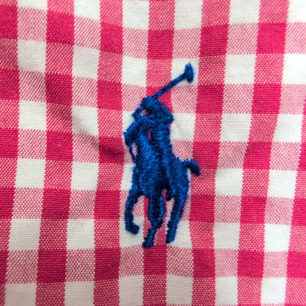 Chemise Ralph Lauren S Rouge Blanche Carreaux Manches Longues