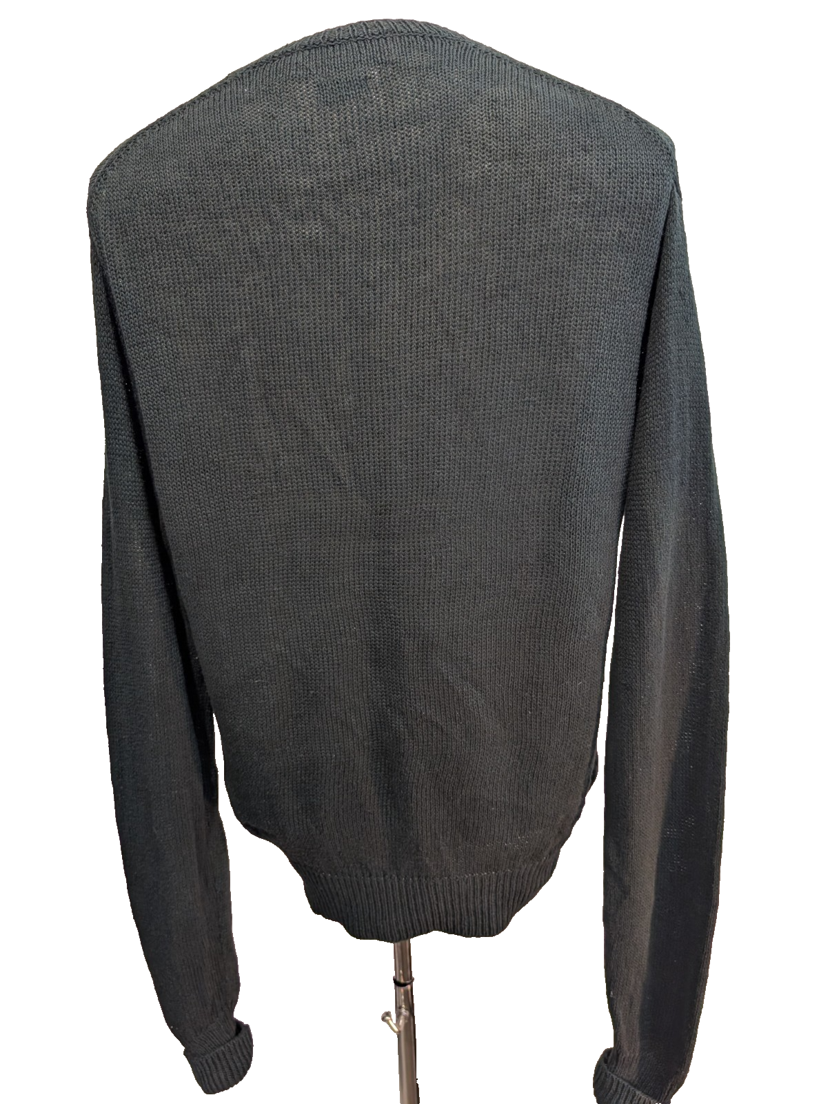 Pull POLO Ralph Lauren Rare - 60% Lin / 40% Coton - Vert Foncé - Taille M