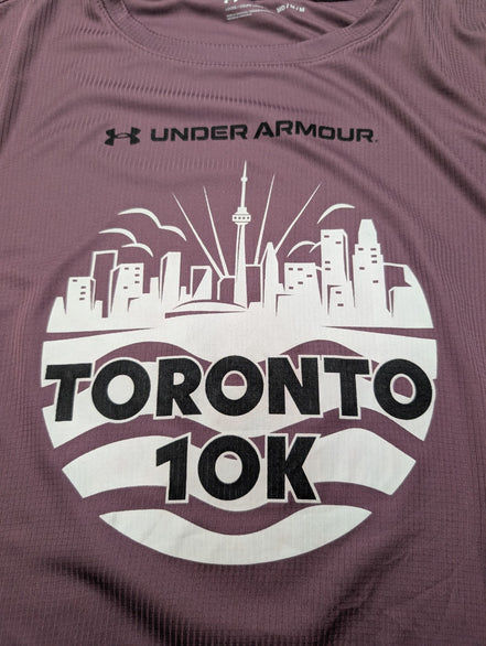 T-shirt de Sport Under Armour Violet Toronto 10000 Femme Taille M