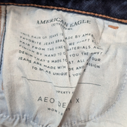 JEAN Fille AMERICAN EAGLE Taille S (6 US) Slim Fit Troué Vintage Super Stretch