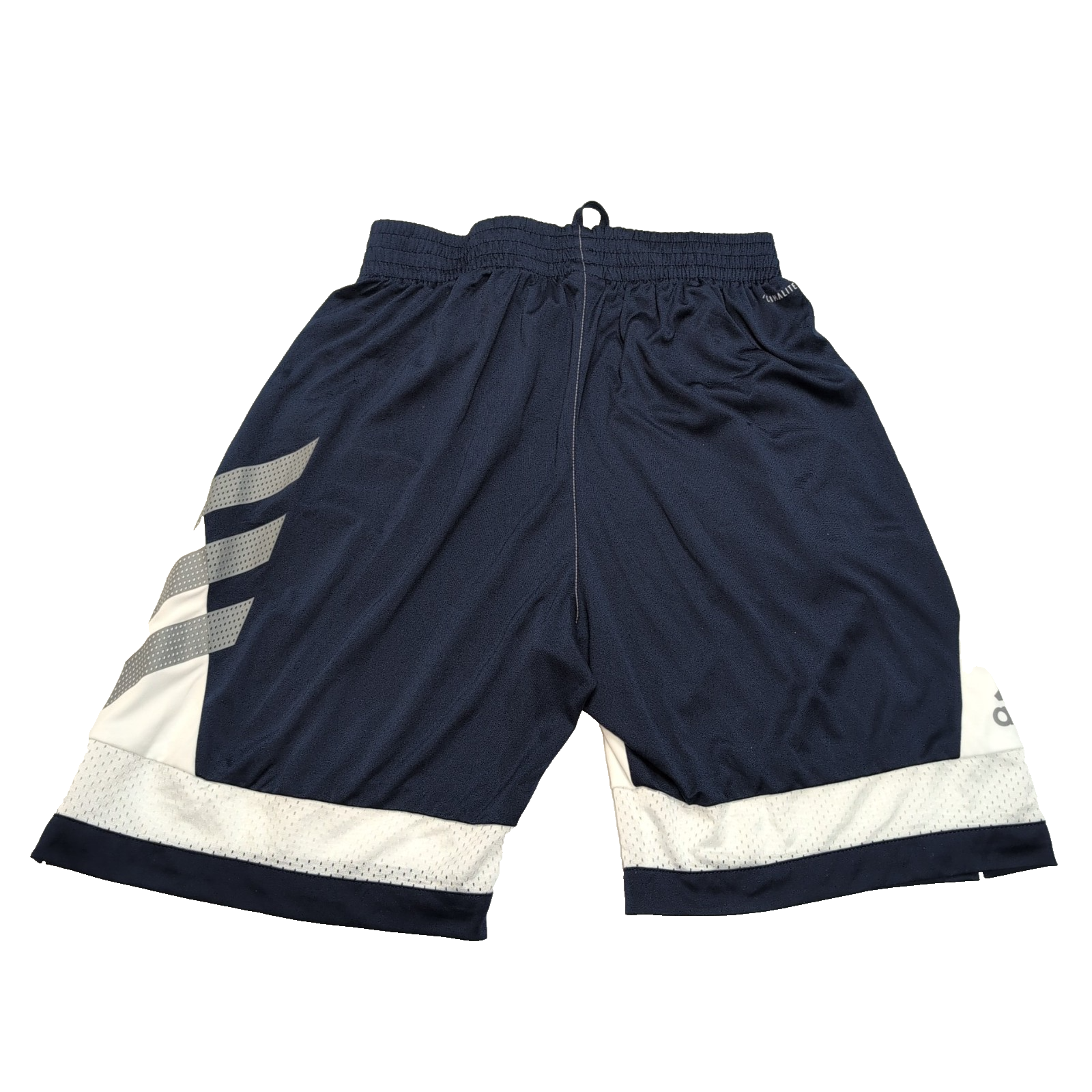 Short de sport Adidas Climacool bleu marine et blanc Taille L
