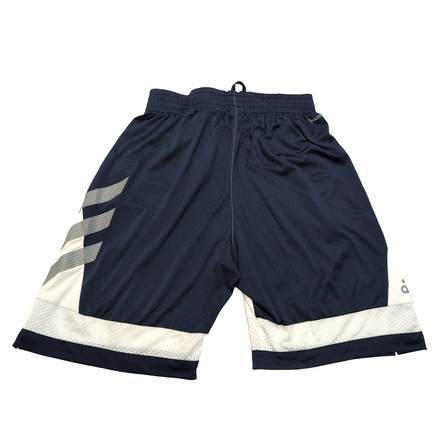 Short de sport Adidas Climacool bleu marine et blanc Taille L