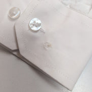 Chemise Todd Shelton L Neuve Étiquette Slim Fit 100% Coton Blanche