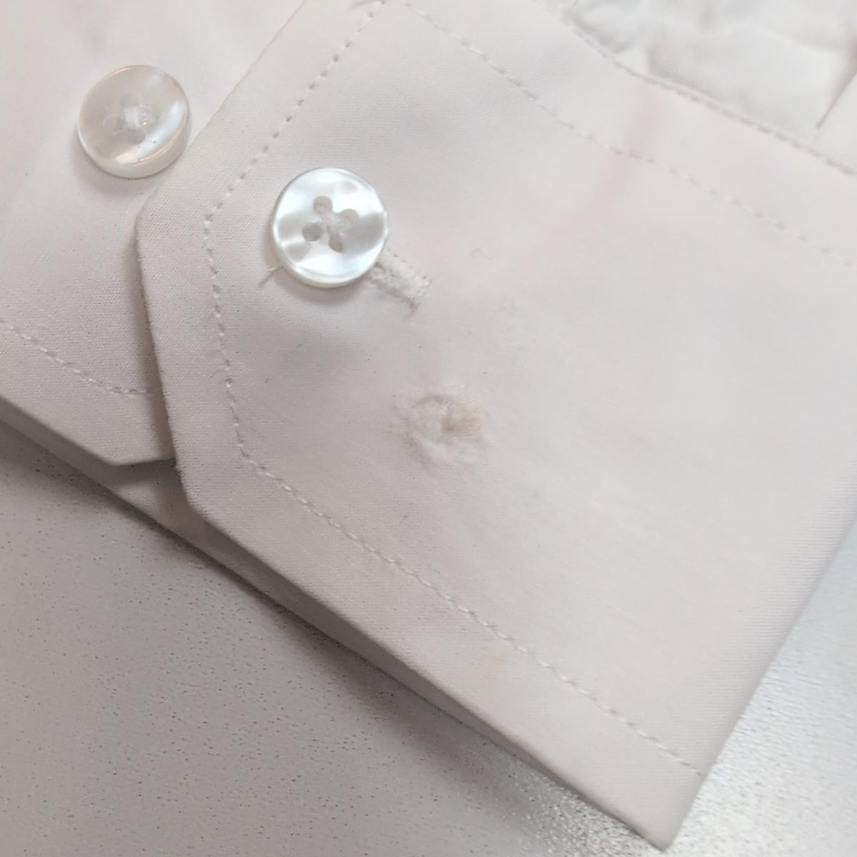 Chemise Todd Shelton L Neuve Étiquette Slim Fit 100% Coton Blanche