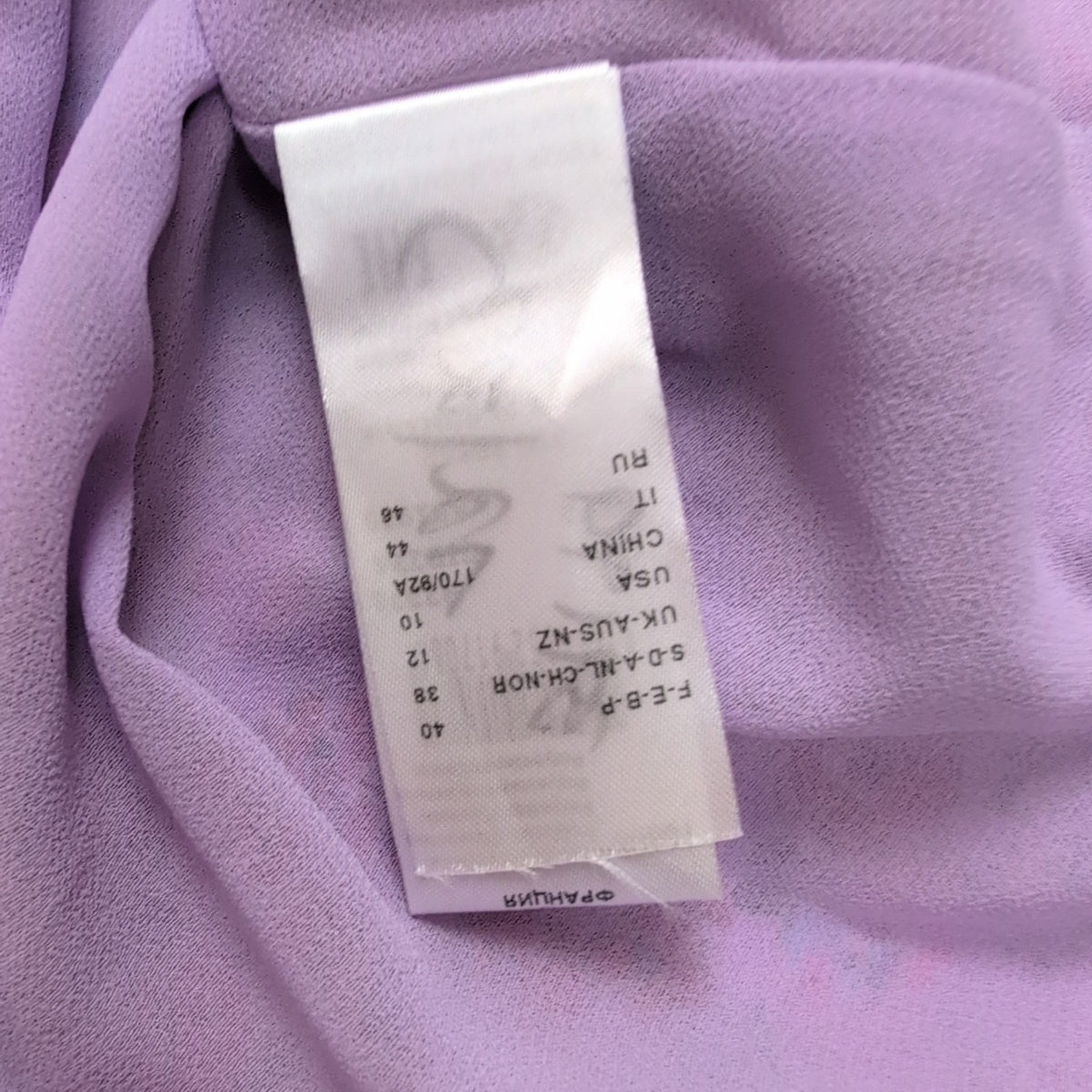 Haut Femme La Redoute Taille 40 Fleuri Rose Rouge Asymétrique Volants Neuf