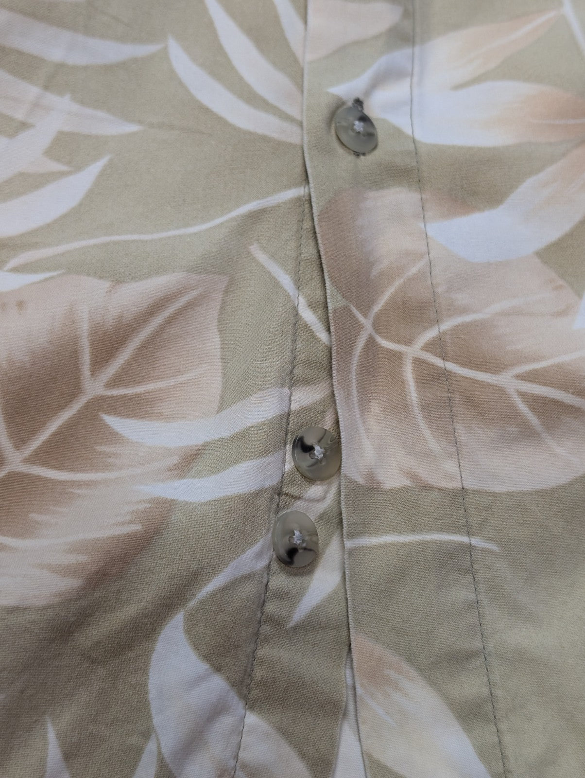 Chemise hawaïenne Campia Moda feuillage manches courtes taille XL #694 hawaienne
