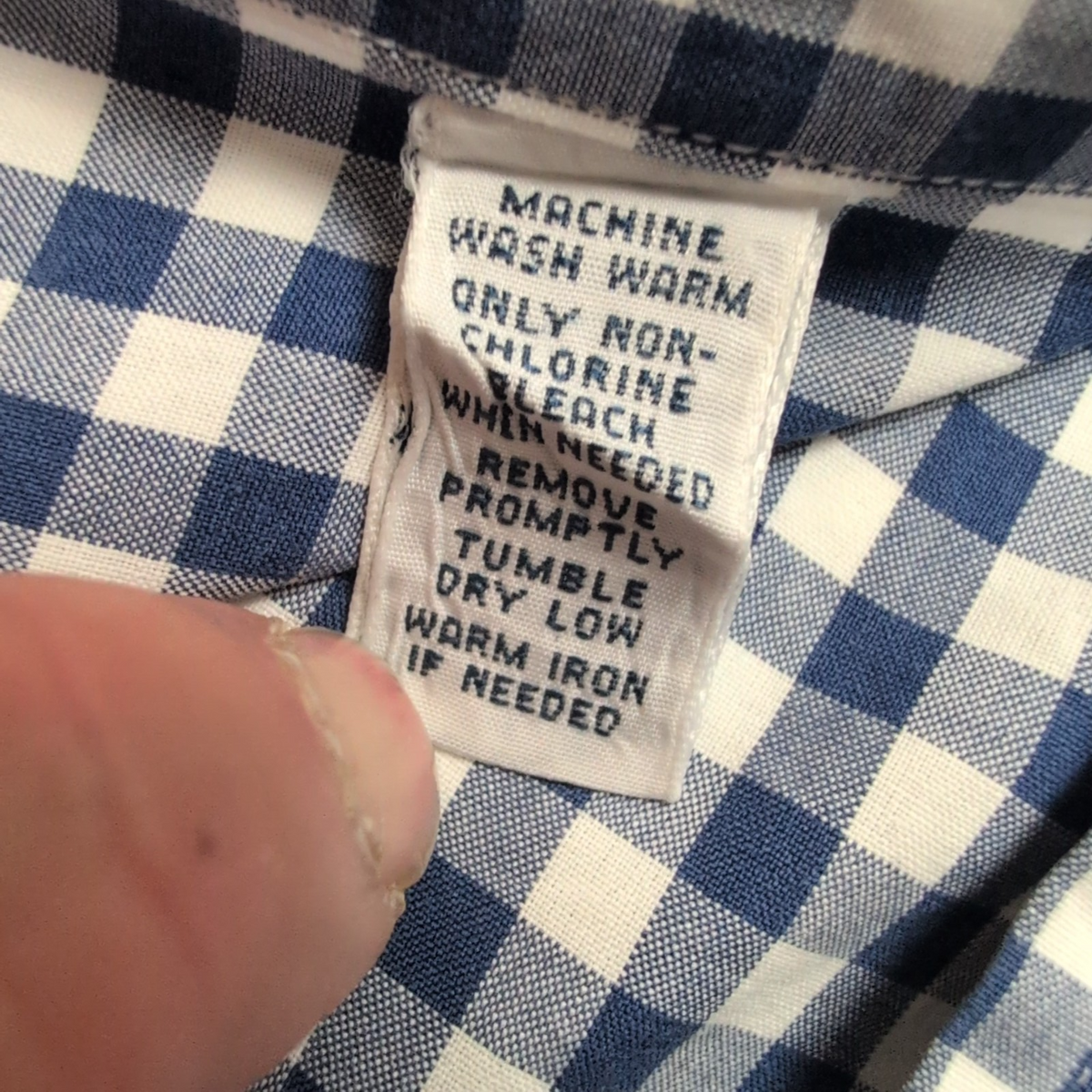 Chemise Ralph Lauren Custom Fit XL Vichy Bleu Blanc Logo Jaune