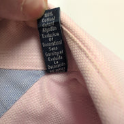 Chemise Tommy Hilfiger Rose Pâle Manches Longues - Taille M/L