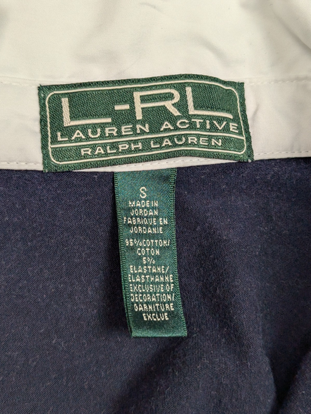 Polo manches courtes Lauren Active Ralph Lauren femme S vert rayures marine