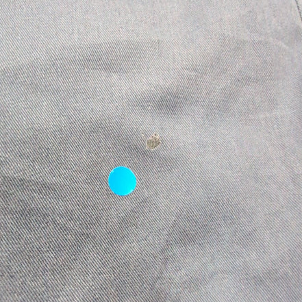 Chemise Dickies XL Bleu Marine Workwear Manches Courtes 2 Poches Logo