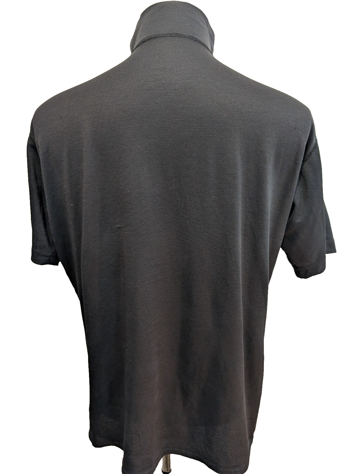Polo Patagonia Capilene Noir Col Zippé - Homme Taille L