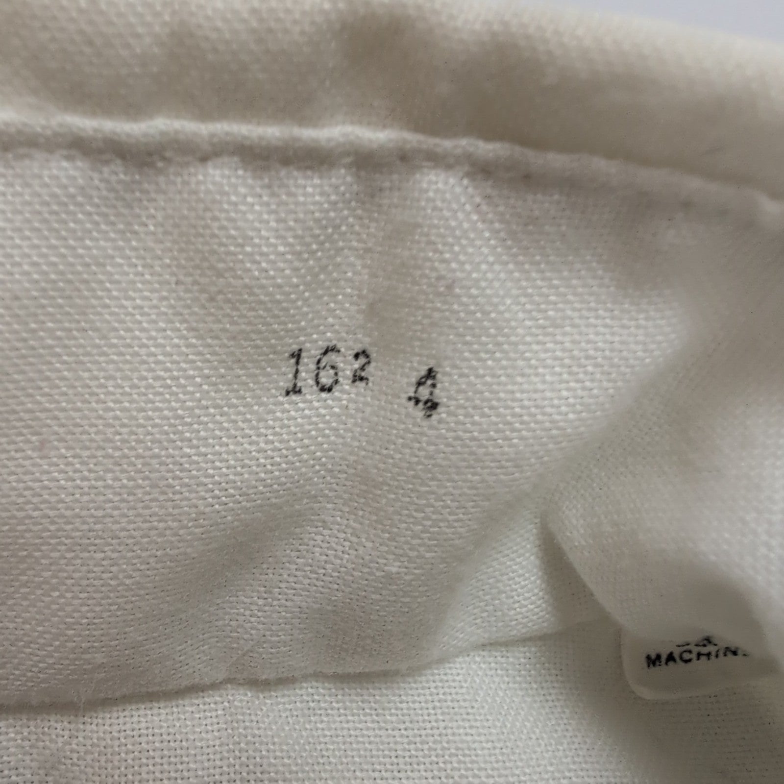 Chemise ENRO Permanent Press Vintage Taille L/XL Blanche Col Pointe Boutonné