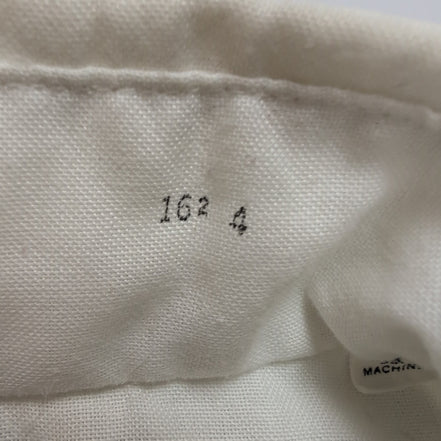 Chemise ENRO Permanent Press Vintage Taille L/XL Blanche Col Pointe Boutonné