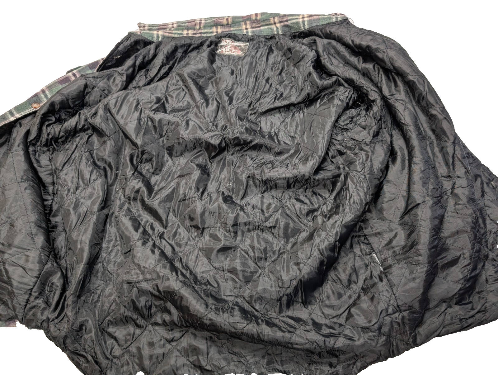 Surchemise Veste Matelassée Flanelle Carreaux Homme Taille M |261S