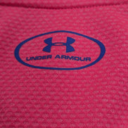 Haut Technique Under Armour HeatGear Rose Fluo Enfant XS