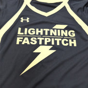 Maillot Under Armour M Lightning Fastpitch N°6 Logo Brodé Polyester