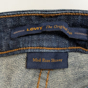 Jean Levi's Femme Bleu Foncé Skinny Stretch W29 L32 État Impeccable 🌟👖