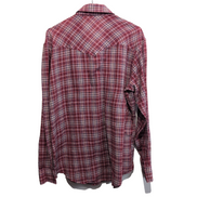 Chemise Levi's western cowboy rouge à carreaux taille M #202e