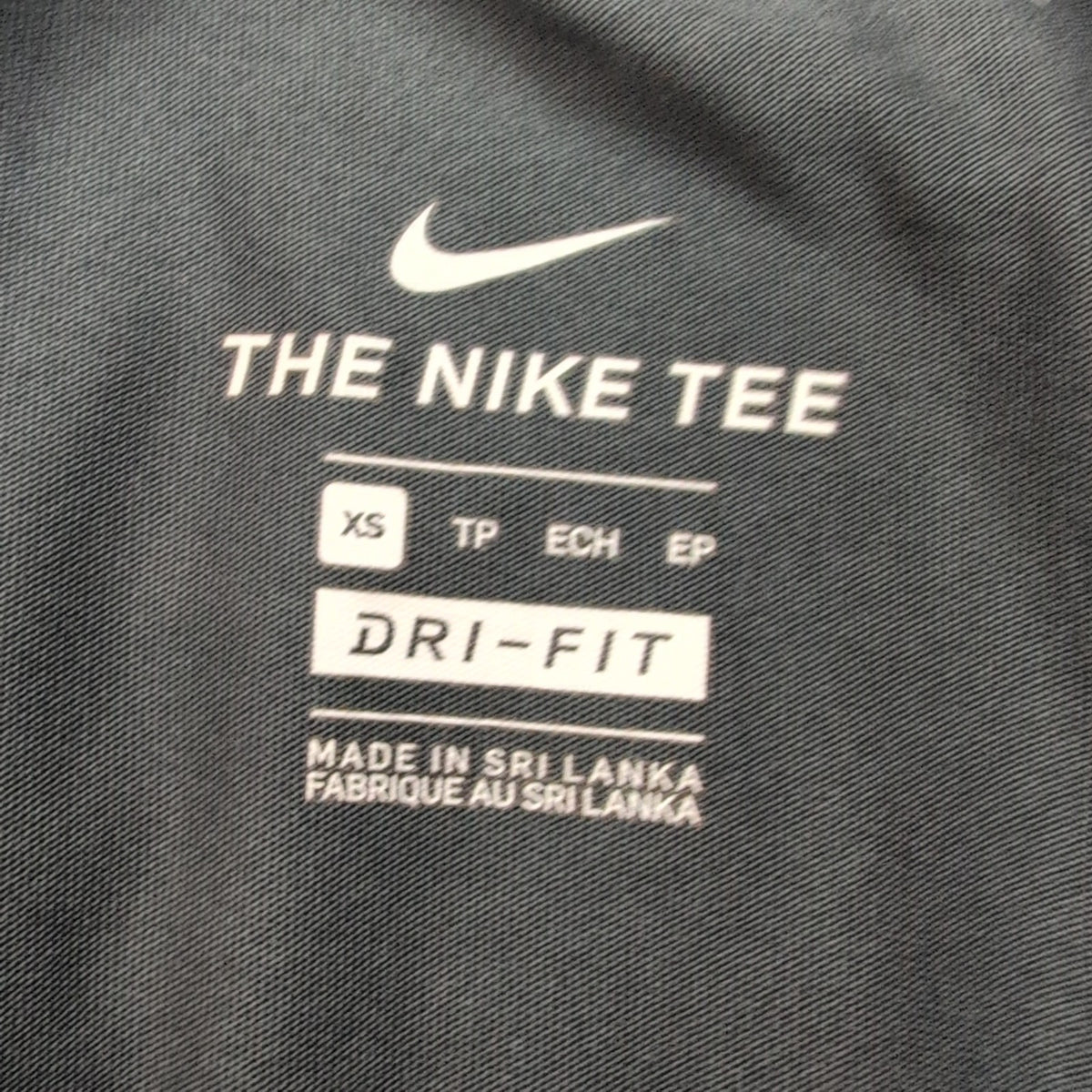 T-shirt Nike Dri-FIT XS Gris West Essex Soccer 2020 Flocage Sport