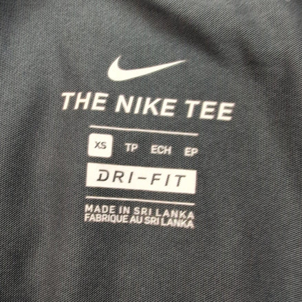 T-shirt Nike Dri-FIT XS Gris West Essex Soccer 2020 Flocage Sport